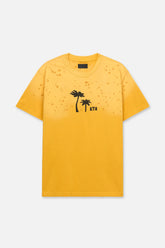 RTA Colin Sunset Palm Trees T-Shirt at Gravity NYC